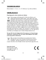 Preview for 10 page of Ideen Welt NC-028 Instruction Manual