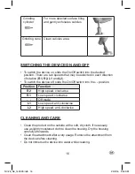 Preview for 16 page of Ideen Welt NC-028 Instruction Manual