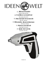 Ideen Welt P8-RM-CSD Operating	 Instruction preview