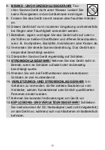 Preview for 8 page of Ideen Welt P8-RM-MSA2 Operating Instructions Manual