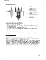 Предварительный просмотр 11 страницы Ideen Welt RAY-002 Instruction Manual