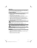 Preview for 3 page of Ideen Welt TP-EH-S458 Operating Manual