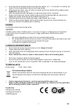 Предварительный просмотр 9 страницы Ideen Welt TXW-9812 Instruction Manual