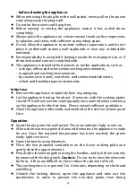 Preview for 10 page of Ideeo SA 0927 Instructions For Use Manual