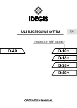 Idegis D-10+ Operation Manual предпросмотр