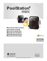 Предварительный просмотр 1 страницы Idegis PoolStation miniPS-002 Instruction Manual