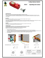 Preview for 1 page of Idem IDIS-1 Operating Instructions