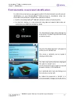 Предварительный просмотр 67 страницы Idemia MorphoWave OEM Installation Manual