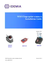 Idemia MSO300 Installation Manual preview