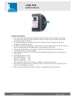 Preview for 17 page of IDENTEC SOLUTIONS i-Q350 RCM SensorSMART Installation And Operation Manual