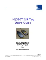 Preview for 1 page of IDENTEC SOLUTIONS i-Q350T User Manual