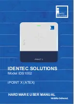 IDENTEC SOLUTIONS IDS1002 Hardware User Manual preview