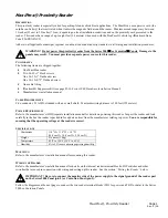 Preview for 2 page of IDenticard MaxiProx F60-HMX-G Installation Manual