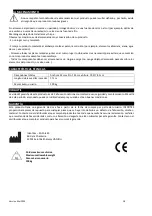 Предварительный просмотр 18 страницы identités ARUBA 811002 Instruction Manual