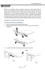 Предварительный просмотр 2 страницы identités PHYSIPRO Swing Away half tray Owner'S Manual