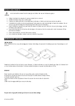 Предварительный просмотр 4 страницы identités TASMANIA Instruction Manual