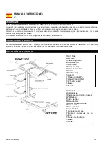 Preview for 15 page of identités TASMANIA Instruction Manual