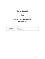 Identiv uTrust 3720F User Manual preview