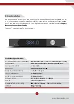 Preview for 5 page of Ideon Audio eos DAC User Manual