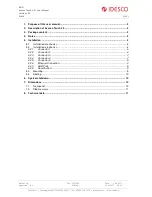 Preview for 2 page of Idesco Access Touch 2.0 User Manual