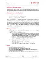 Preview for 3 page of Idesco Access Touch 2.0 User Manual