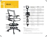 idesk 405 OROBLANCO HI-TASK Assembly Instructions preview