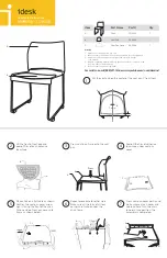 Preview for 2 page of idesk POMMERAC SLED Assembly Instructions