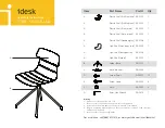 idesk TIKAL SPIDER LEG Assembly Instructions preview