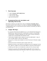 Предварительный просмотр 4 страницы iDevices Air Quality Sensor Installation And Operating Instructions Manual