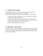 Предварительный просмотр 36 страницы iDevices Air Quality Sensor Installation And Operating Instructions Manual