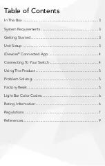 Предварительный просмотр 2 страницы iDevices SWITCH User Manual