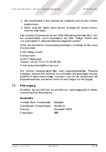 Preview for 19 page of Idex AWG Fittings M0,4 Original Operating Manual