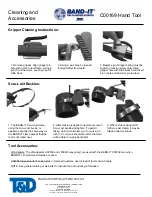 Предварительный просмотр 2 страницы Idex Band-it C00169 Operating Instructions