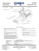 Предварительный просмотр 3 страницы Idex BAND-IT S10099 Manaul