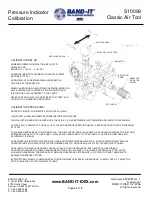 Предварительный просмотр 8 страницы Idex BAND-IT S10099 Manaul