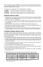 Preview for 2 page of Idex Corken Coro-Vac CPS1V Important Instructions Manual