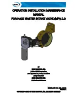 Предварительный просмотр 1 страницы Idex HALE MIV 2.0 Operation, Installation, And Maintenance Manual