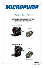 Idex MICROPUMP EAGLEDRIVE EMSN Series Installation, Operation And Warranty Information preview