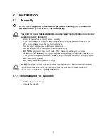 Предварительный просмотр 8 страницы Idex PULSAFEEDER DGF1 Operating Instructions Manual