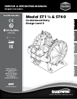 Idex Sandpiper Signature Series Service & Operating Manual preview