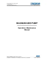 Preview for 1 page of Idex TREBOR MAGNUM 620D PUMP Operation & Maintenance Manual