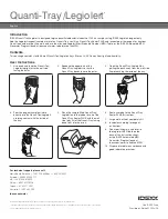 Предварительный просмотр 3 страницы Idexx Quanti-Tray/Legiolert Manual