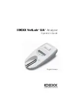 Preview for 1 page of Idexx VETLAB UA Operator'S Manual