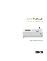 Idexx VetTest Operator'S Manual preview