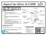 Preview for 1 page of idi Aspect Iso-Drive Q-CARD Quick Start Manual