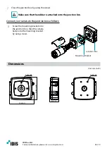 Предварительный просмотр 2 страницы Idis DA-JB2300 Installation Manual