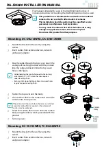 Preview for 1 page of Idis DA-JB4600 Installation Manual