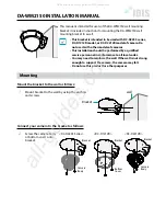 Предварительный просмотр 1 страницы Idis DA-WM2150 Installation Manual