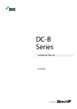 Idis DC-B3303X Installation Manual предпросмотр