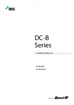 Предварительный просмотр 1 страницы Idis DC-B6206XL Installation Manual